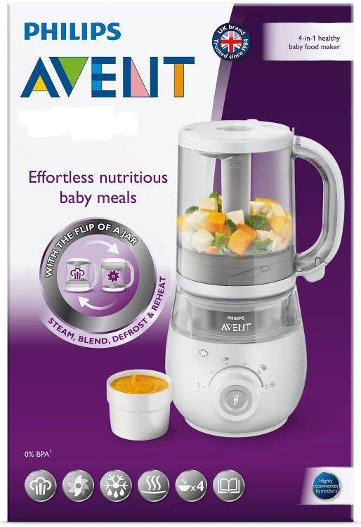 4 in 1 baby food processor