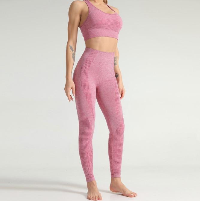 Gymshark Vital Seamless Leggings - Orange Marl, Women's Fashion, Activewear  on Carousell