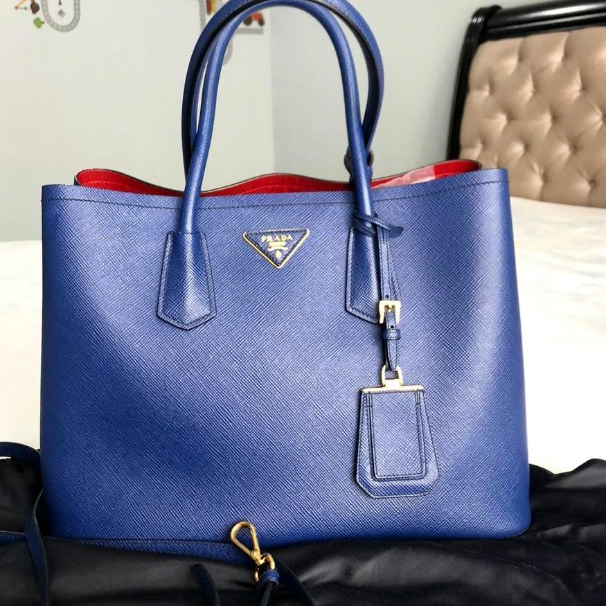 prada double bag