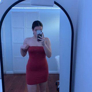 Pretty little thing bandeau dress