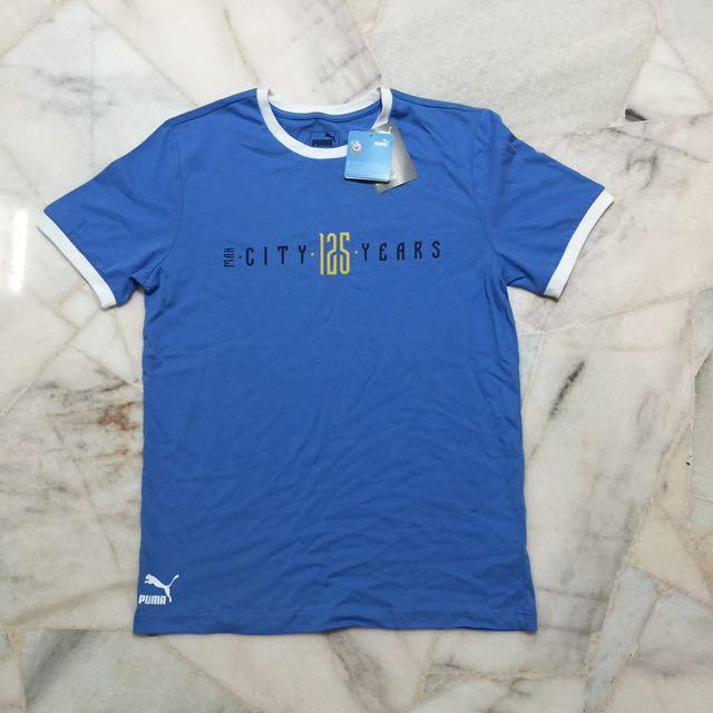 Puma Men S Manchester City Tee Size S From U K Men S Fashion Clothes Tops On Carousell