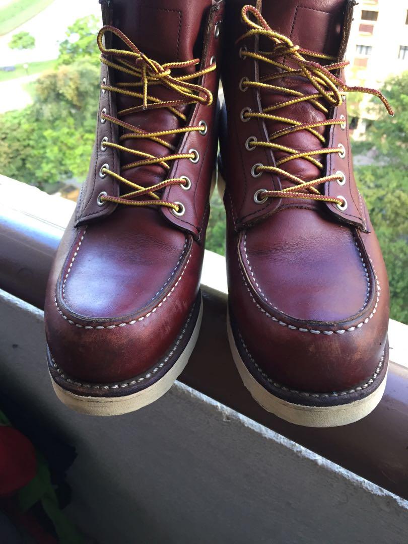 Red Wing 9106, Men's Fashion, Footwear, Boots on Carousell