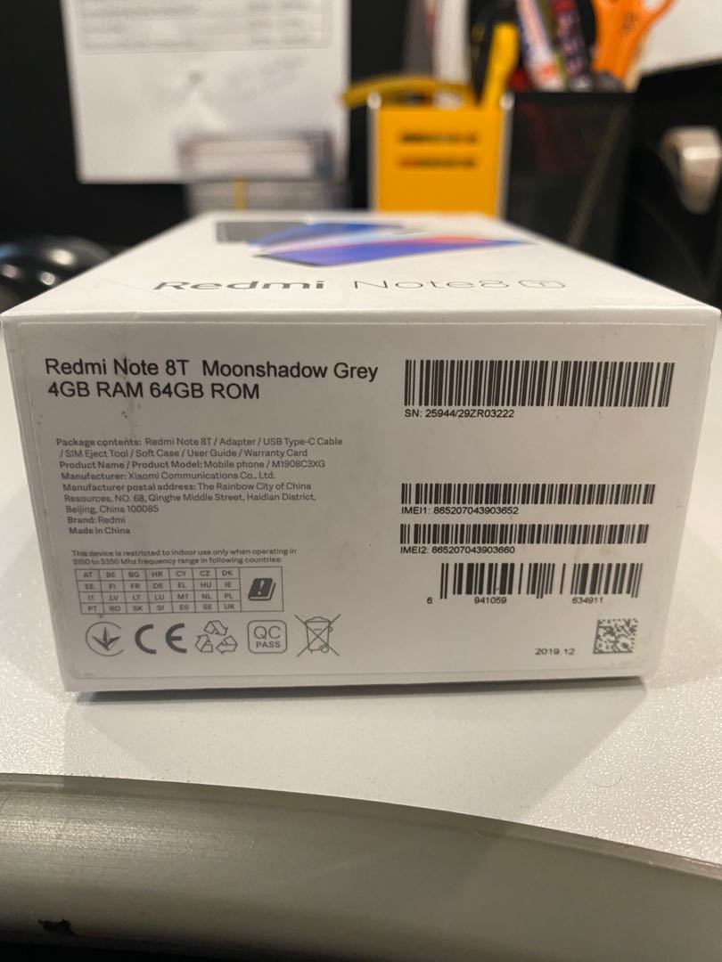 Redmi Note 8T 4+64gb