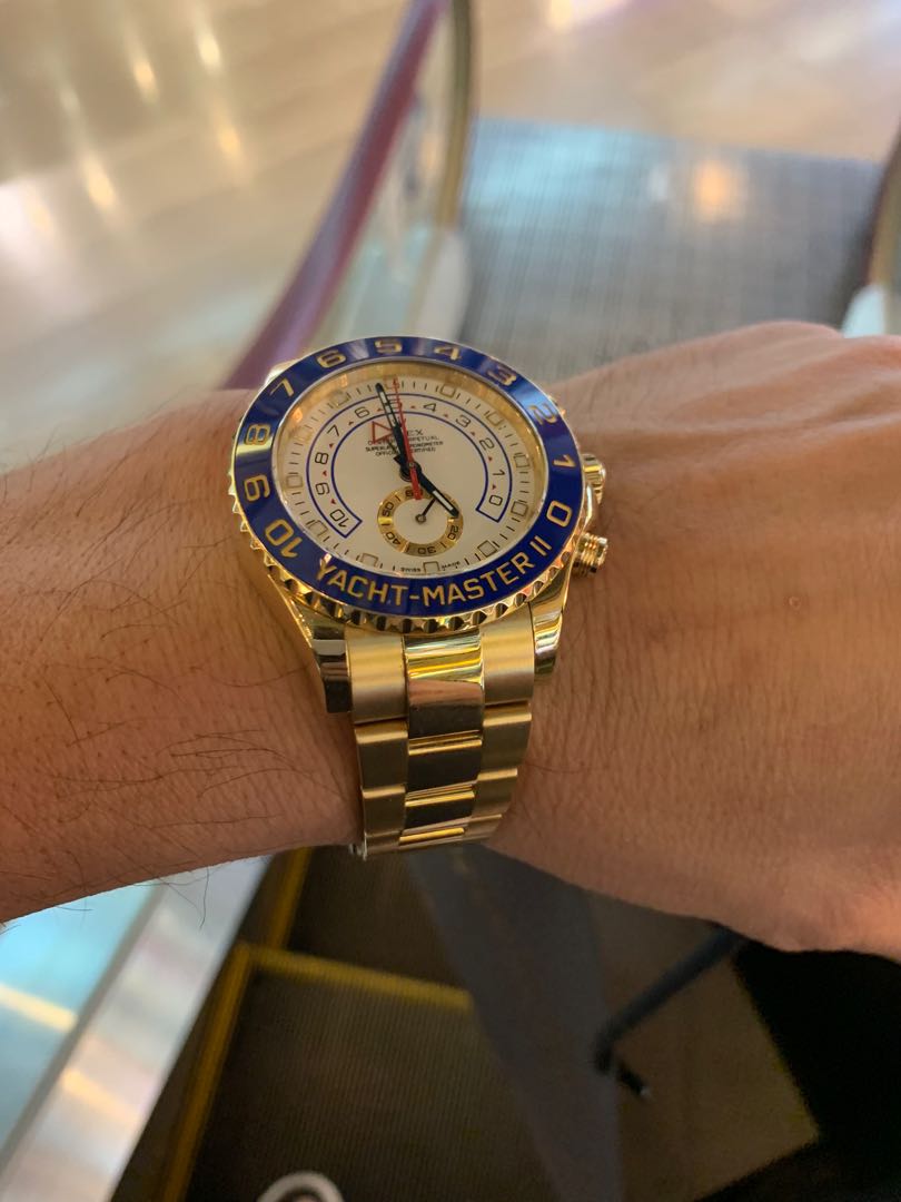 Rolex yachtmaster 2 vollgold outlet
