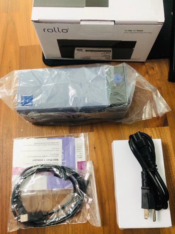 Rollo Thermal Shipping Label Printer + Label stand + Labels ...