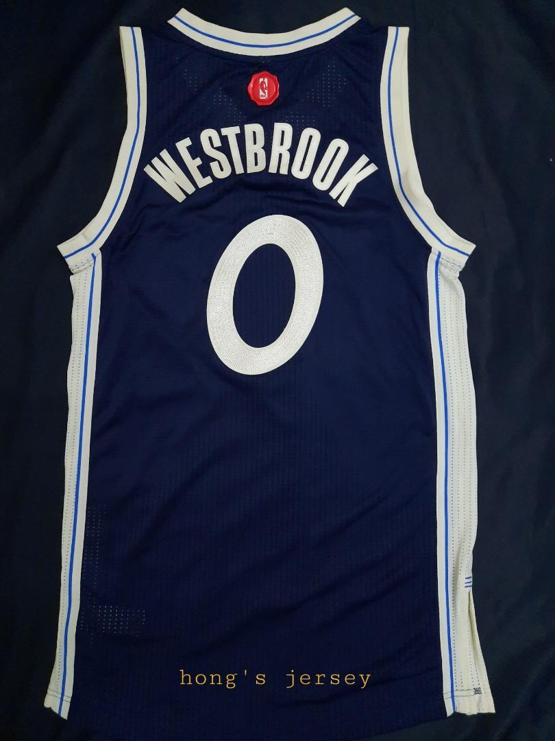 Russell westbrook christmas top jersey 2015