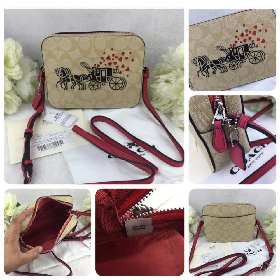 Coach camera bag sale best sale