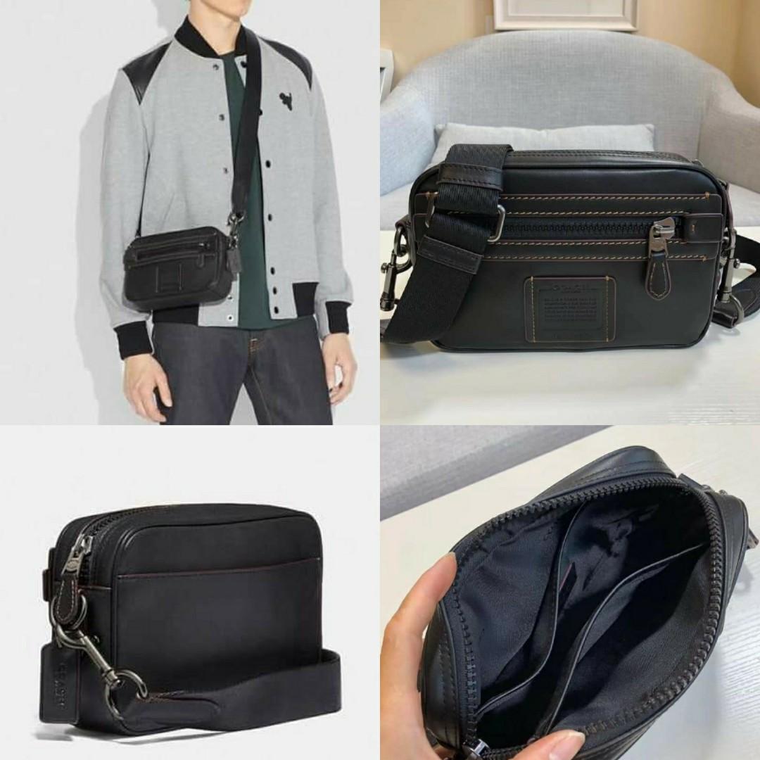coach academy sling bag