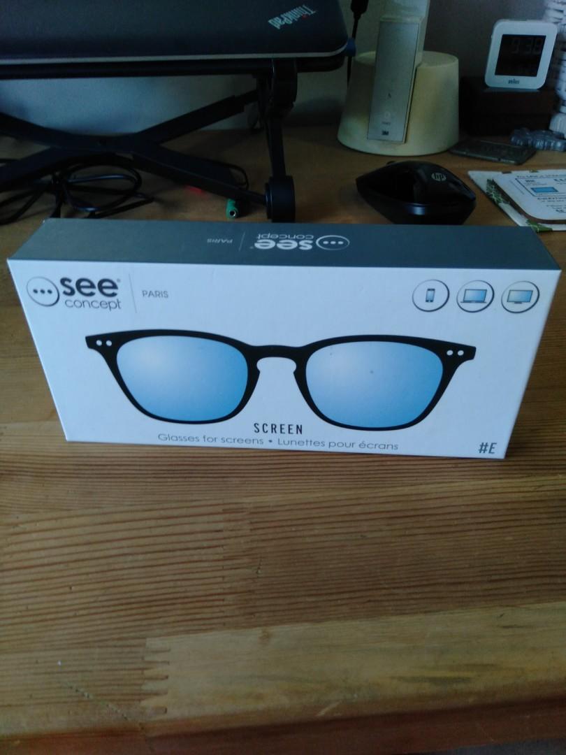 See concept clearance screen glasses