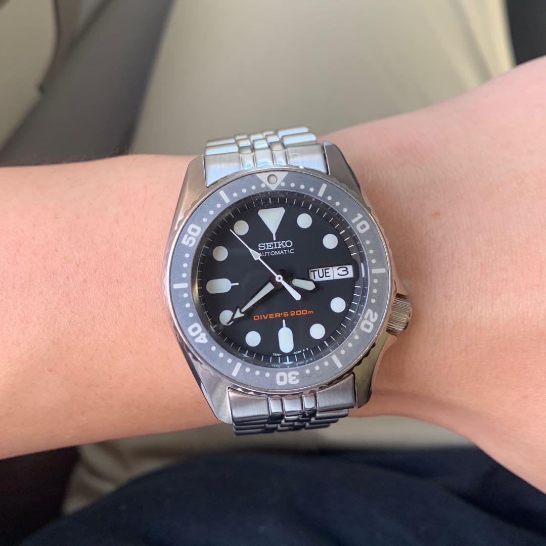 Seiko SKX013 “Ghost”, Men's Fashion, Watches & Accessories, Watches on  Carousell