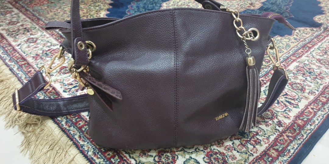 Sembonia shop leather handbag