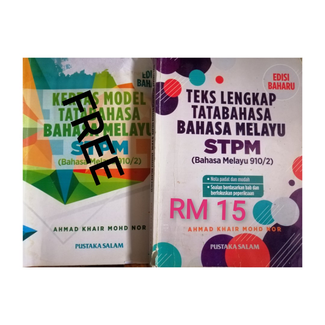Set Stpm Bahasa Melayu Semester 2 Textbooks On Carousell