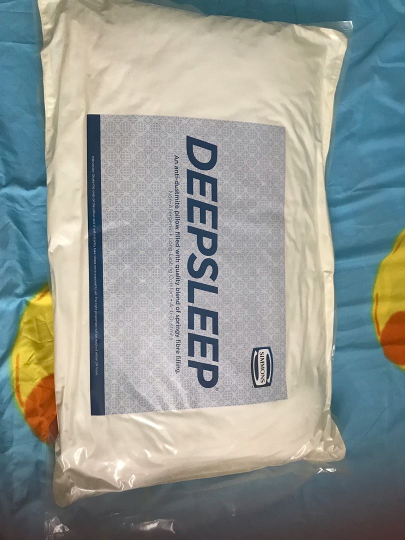 Simmons Deepsleep Pillows Furniture Home Living Bedding