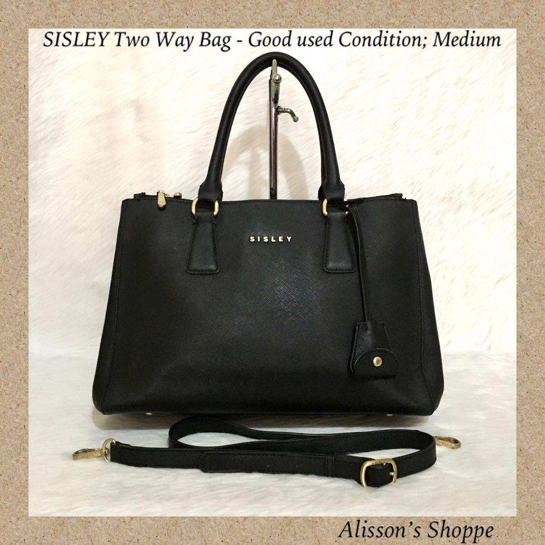Sisley shop black bag