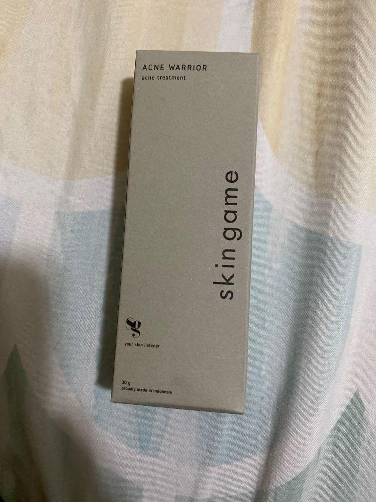 Skin Game Acne Warrior Kesehatan Kecantikan Kulit Sabun Tubuh Di Carousell