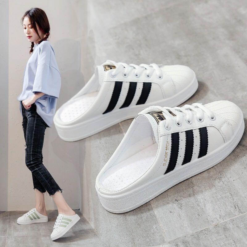 Slip on half shoes top