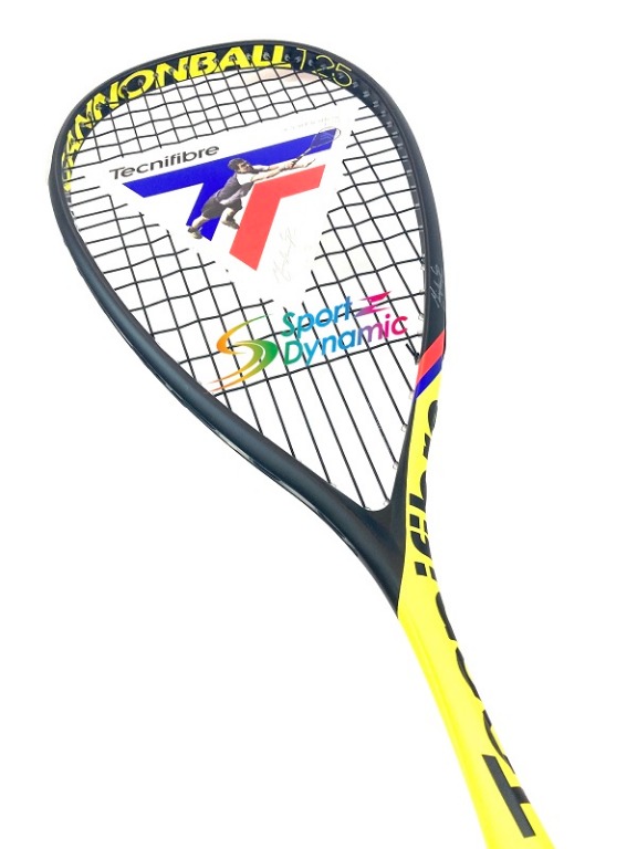 Tecnifibre Carboflex Cannonball 125 Squash Racket, Sports Equipment