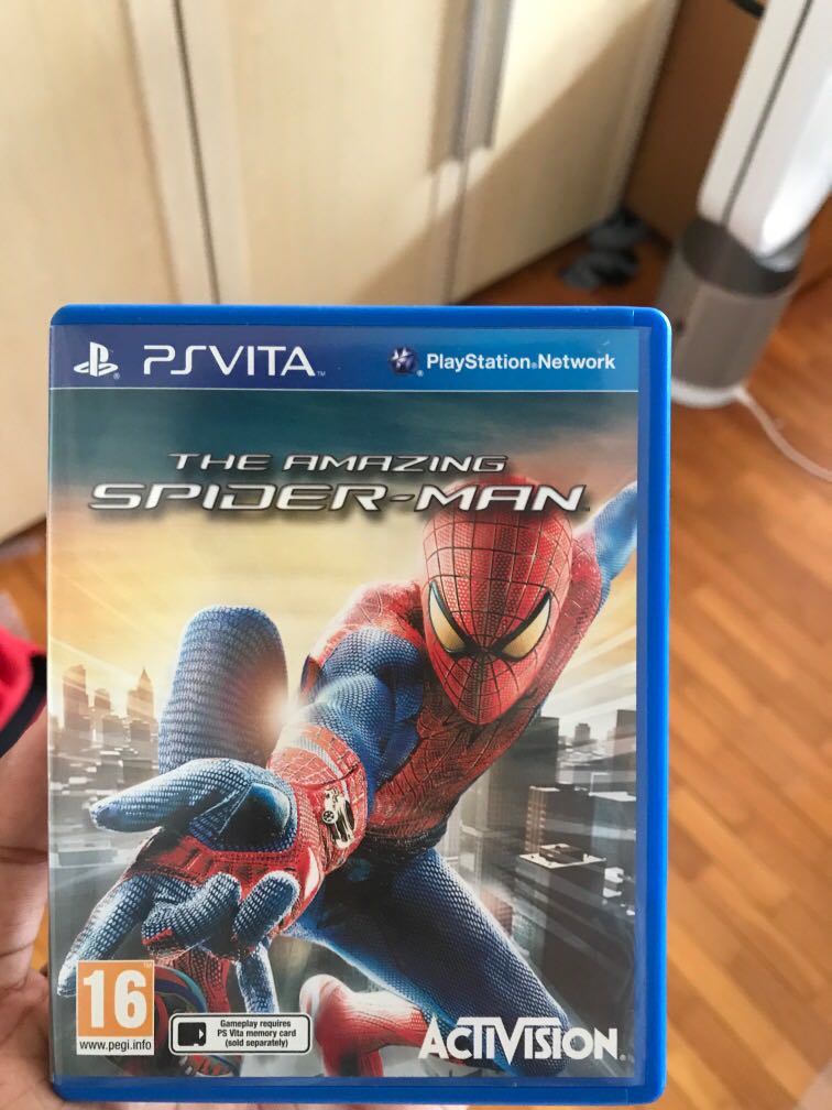 The Amazing Spider-Man PS Vita, Video Gaming, Video Games, PlayStation on  Carousell