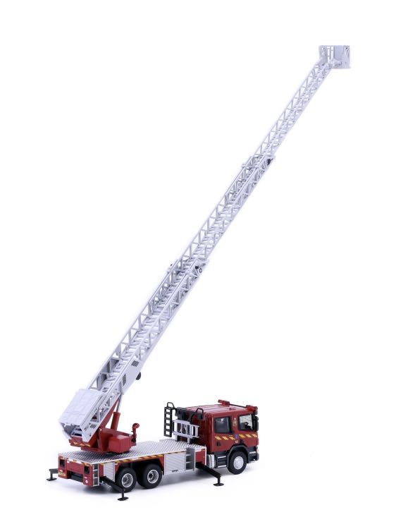 Tiny 城市合金車仔- Scania 消防處旋轉台鋼梯車55米(窗網) (F6002