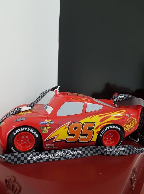 Tokyo Disneyland Disneysea Popcorn Bucket Container With Strap Cars Lightning Mcqueen Limited Edition Hobbies Toys Toys Games On Carousell