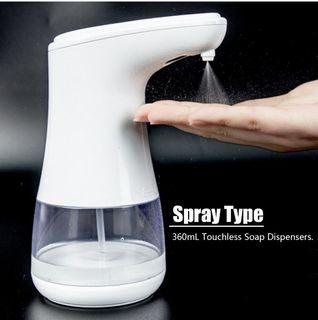 Touchless Spray Disinfectant Dispenser Sensor 360ml