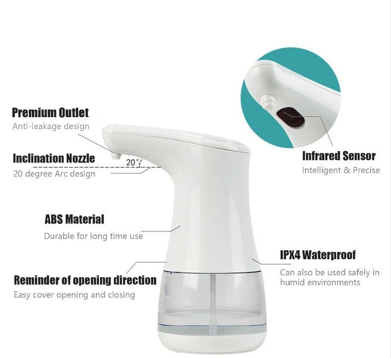 Touchless Spray Disinfectant Dispenser Sensor 360ml, Furniture & Home ...