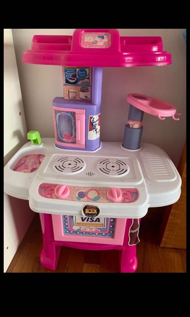 Toy Kitchen Set For Kids Babies Kids Toys Walkers On Carousell