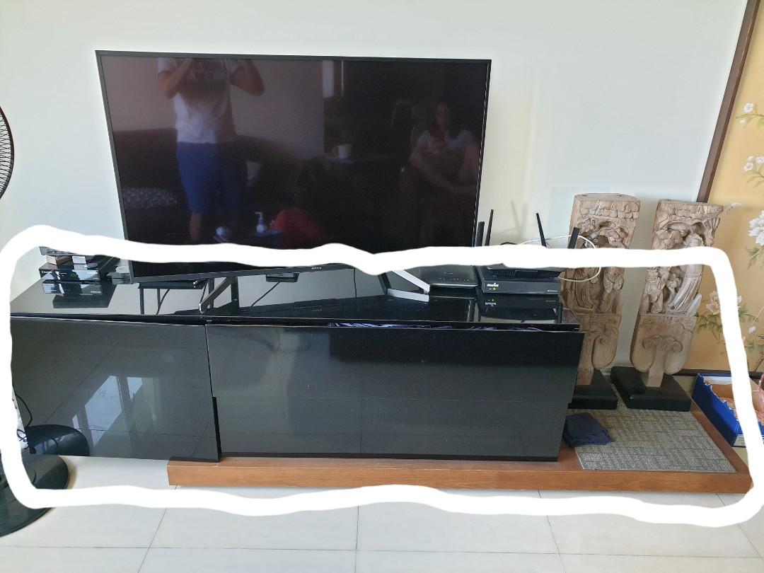 Tv Console Tv Cabinet Furniture Shelves Drawers On Carousell