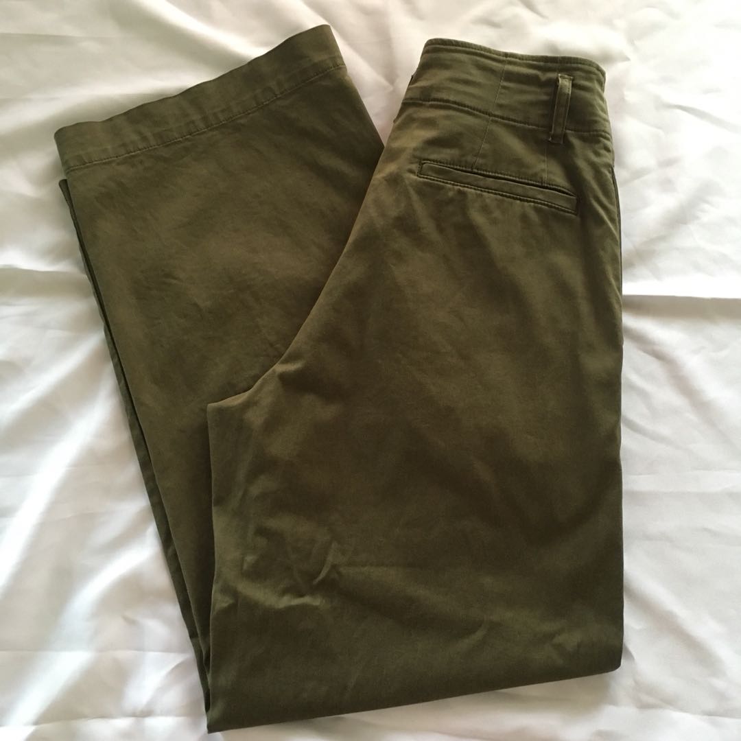 uniqlo wide trousers