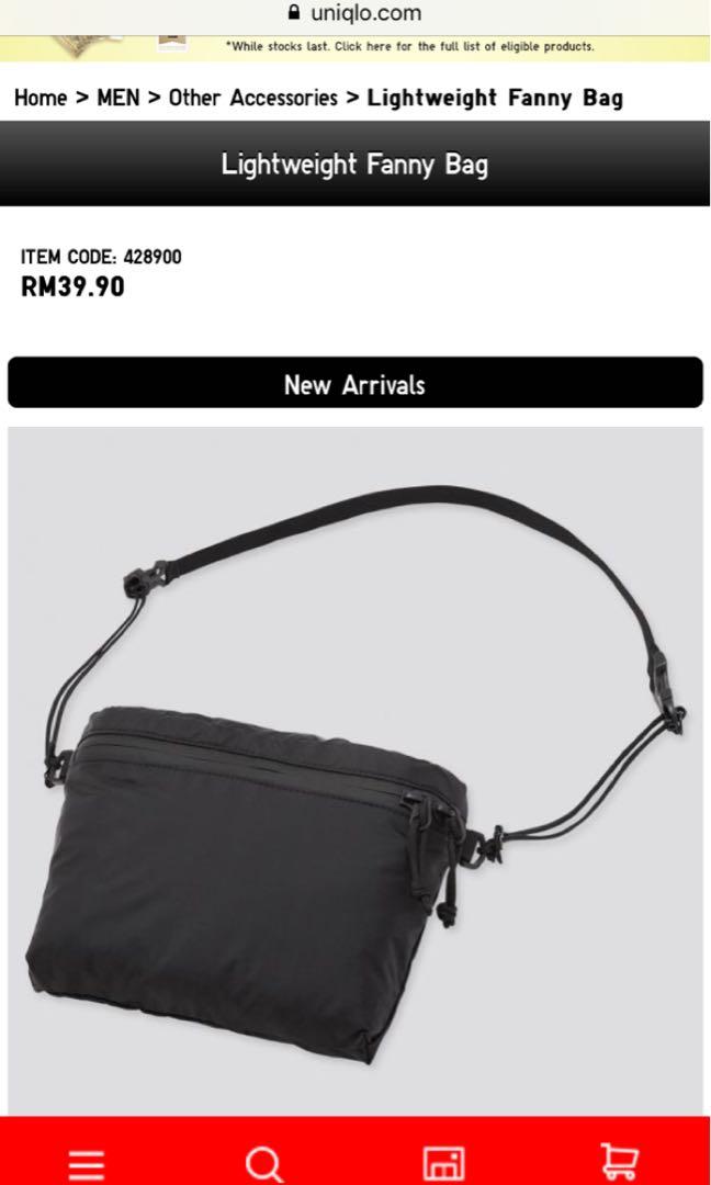 Lightweight fanny bag uniqlo deals
