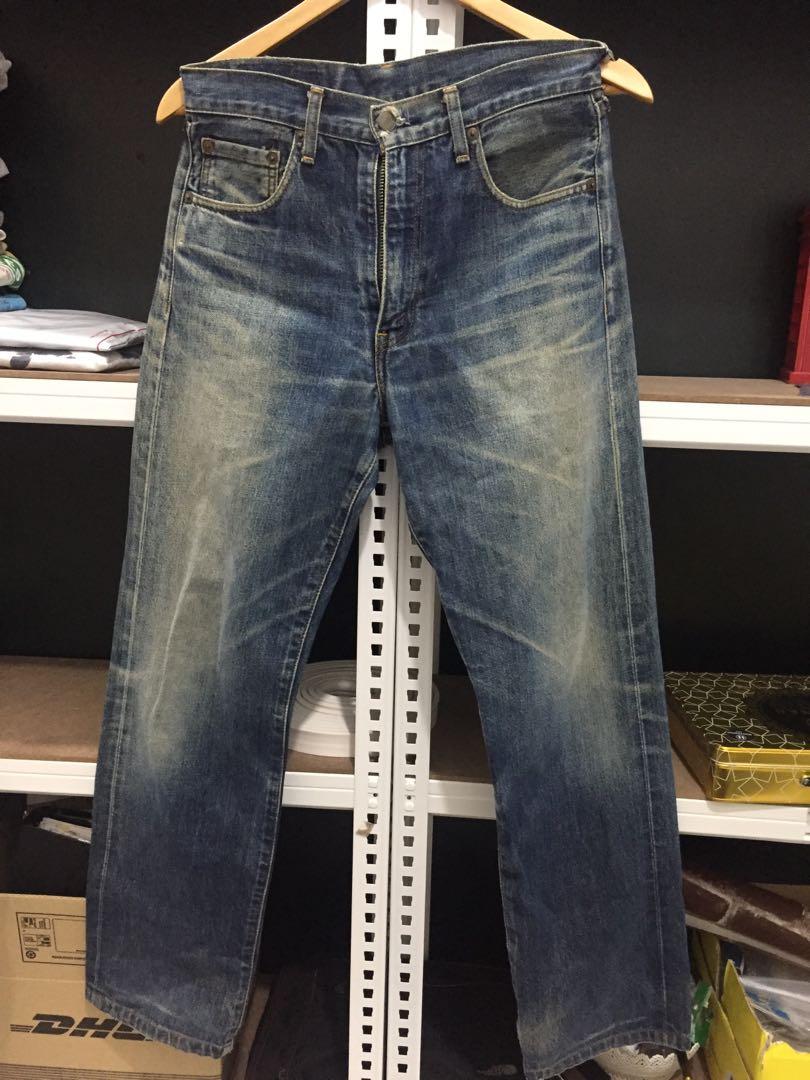 Vintage levis 502 big E selvedge japan size 30