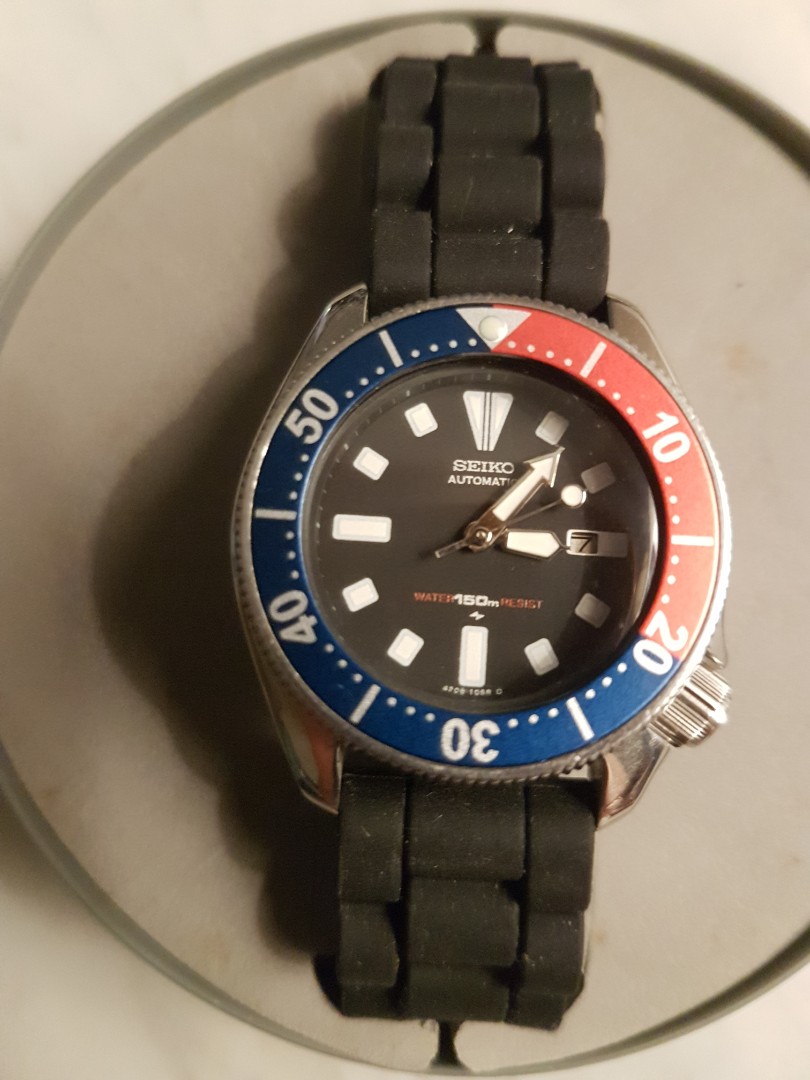Vintage Seiko Ladies Diver Auto 4205 0142 with Rare Pepsi Bezel