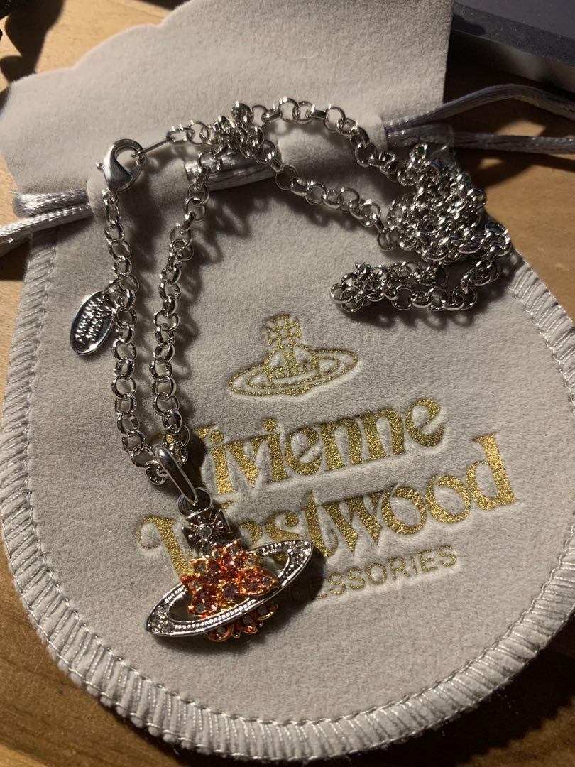 Vivienne westwood flower orb necklace hotsell
