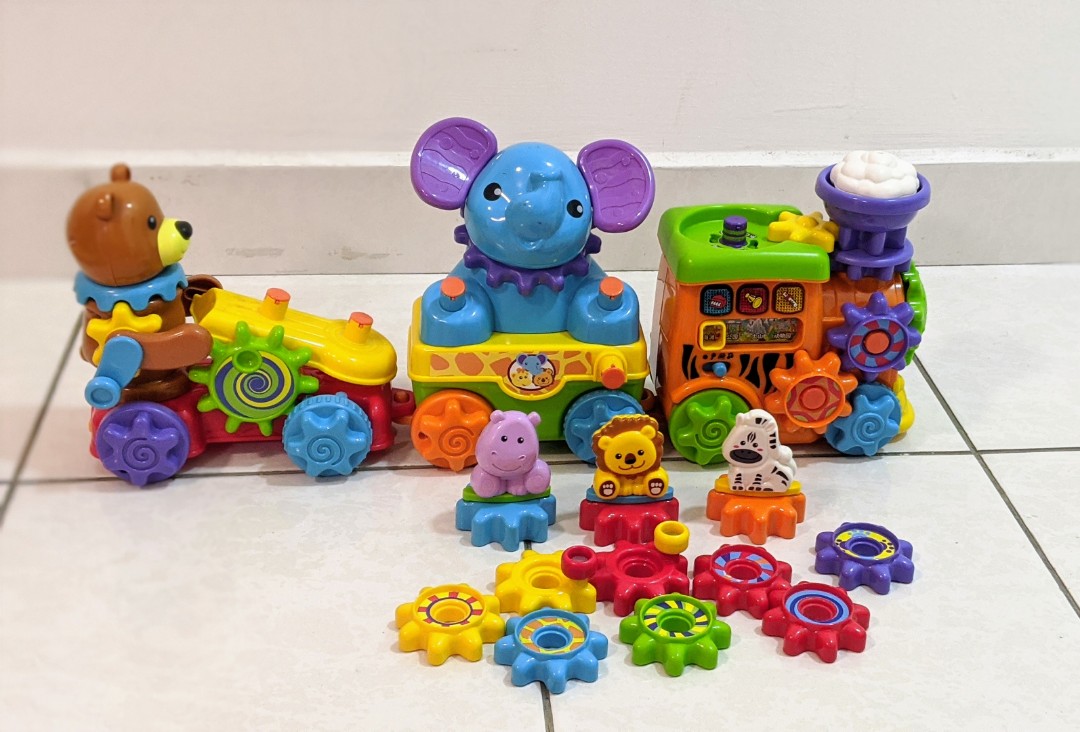 vtech gearz animal train