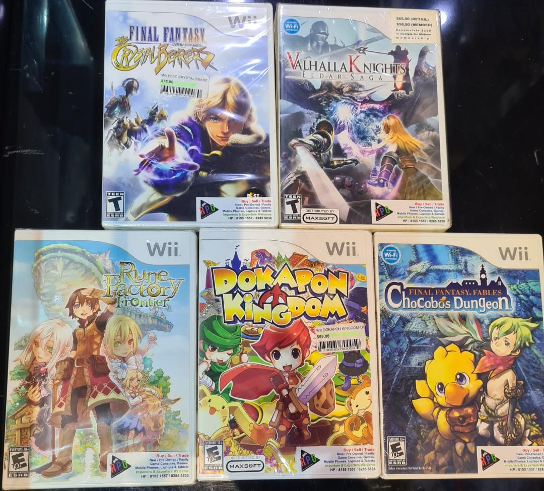 buy and sell used video games