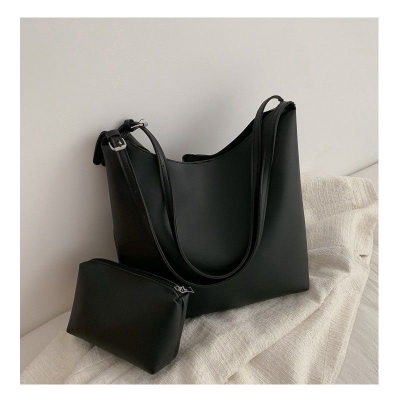 pu leather tote bag