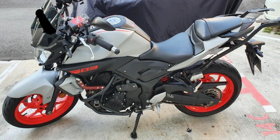 Yamaha Mt-03 Mt03 2019 (Reduced From $16K!), Motorcycles, Motorcycles For  Sale, Class 2A On Carousell