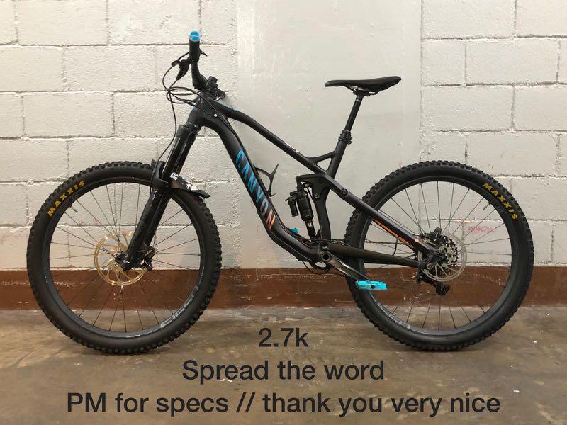 2017 CANYON STRIVE AL 5.0 RACE Sports Equipment Bicycles