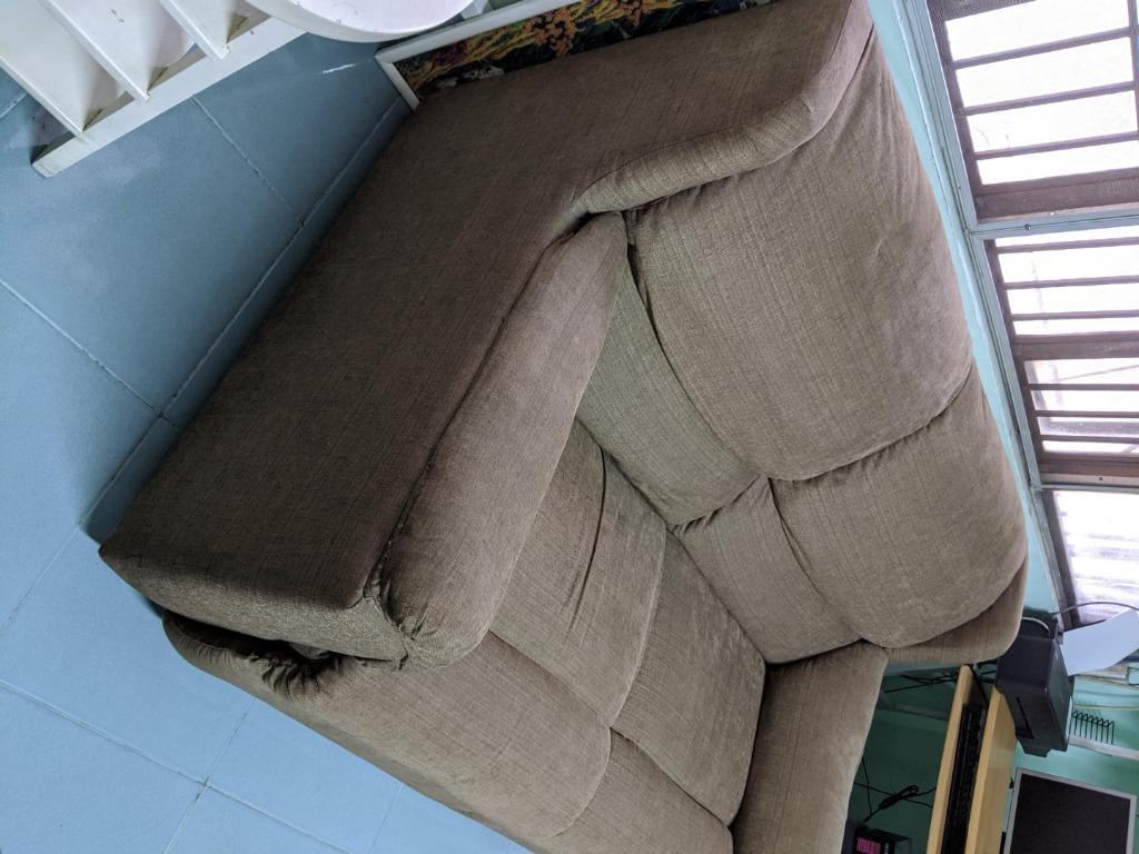 2 seater lazyboy Sofa Made in USA (Category: Sofas) located in Quezon City. Submitted by scion3000 (Listing ID 269027971, Image 2). Description: 2 seater Made in USA Fabric Sofa For pickup or delivery (fees by buyer).