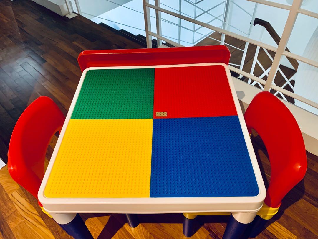 Lego table with cover sales