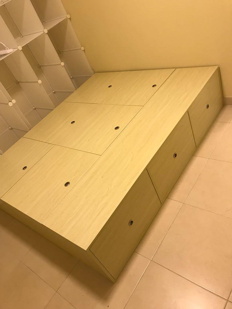 地台床 榻榻米 任何尺寸製造 以上價錢包安裝包送貨 傢俬 家居 傢俬 Carousell