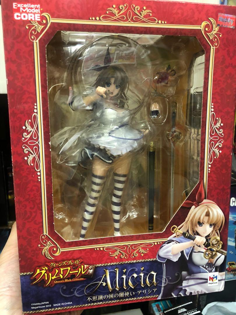 全新megahouse Queen S Blade Grimoire Alicia 女王之刃pvc 玩具 遊戲類 玩具 Carousell