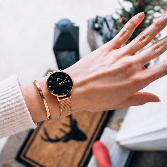 Daniel wellington watch with cuff outlet