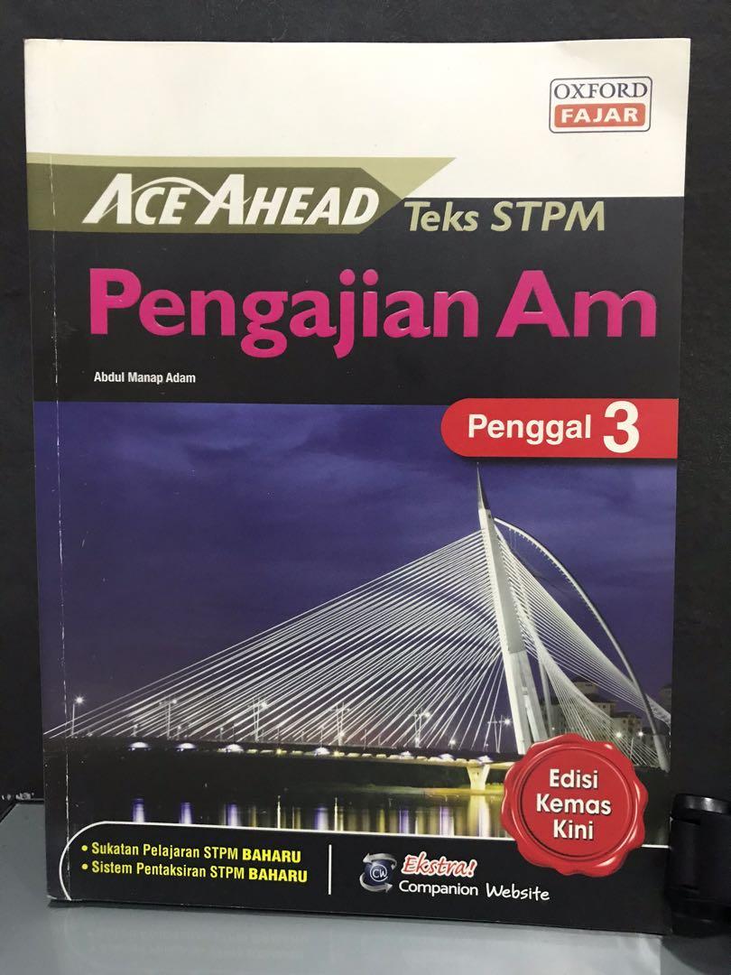 Ace Ahead Teks Stpm Pengajian Am Penggal 3 Textbooks On Carousell