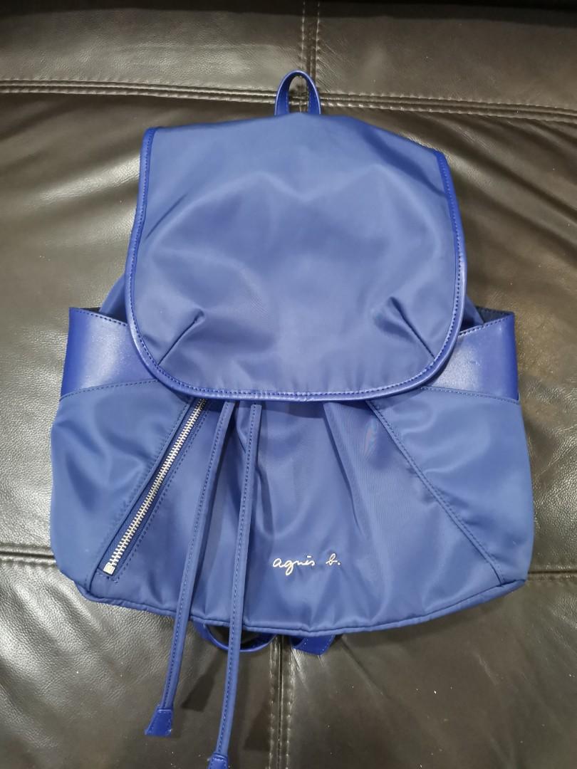agnes b nylon backpack