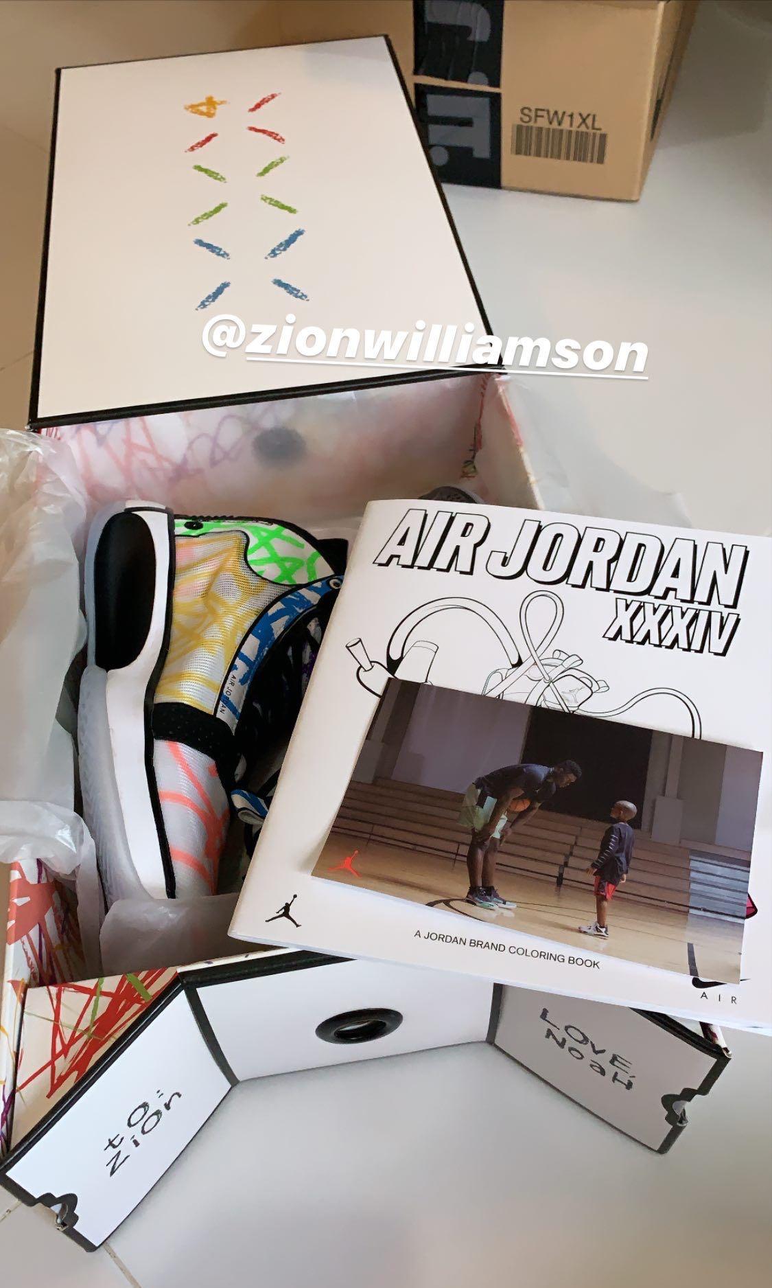 Air Jordan 34 Zion Pe Noah Men S Fashion Footwear Sneakers On Carousell Air Jordan 34 Zion Pe Noah Men S Fashion Footwear Sneakers On Carousell