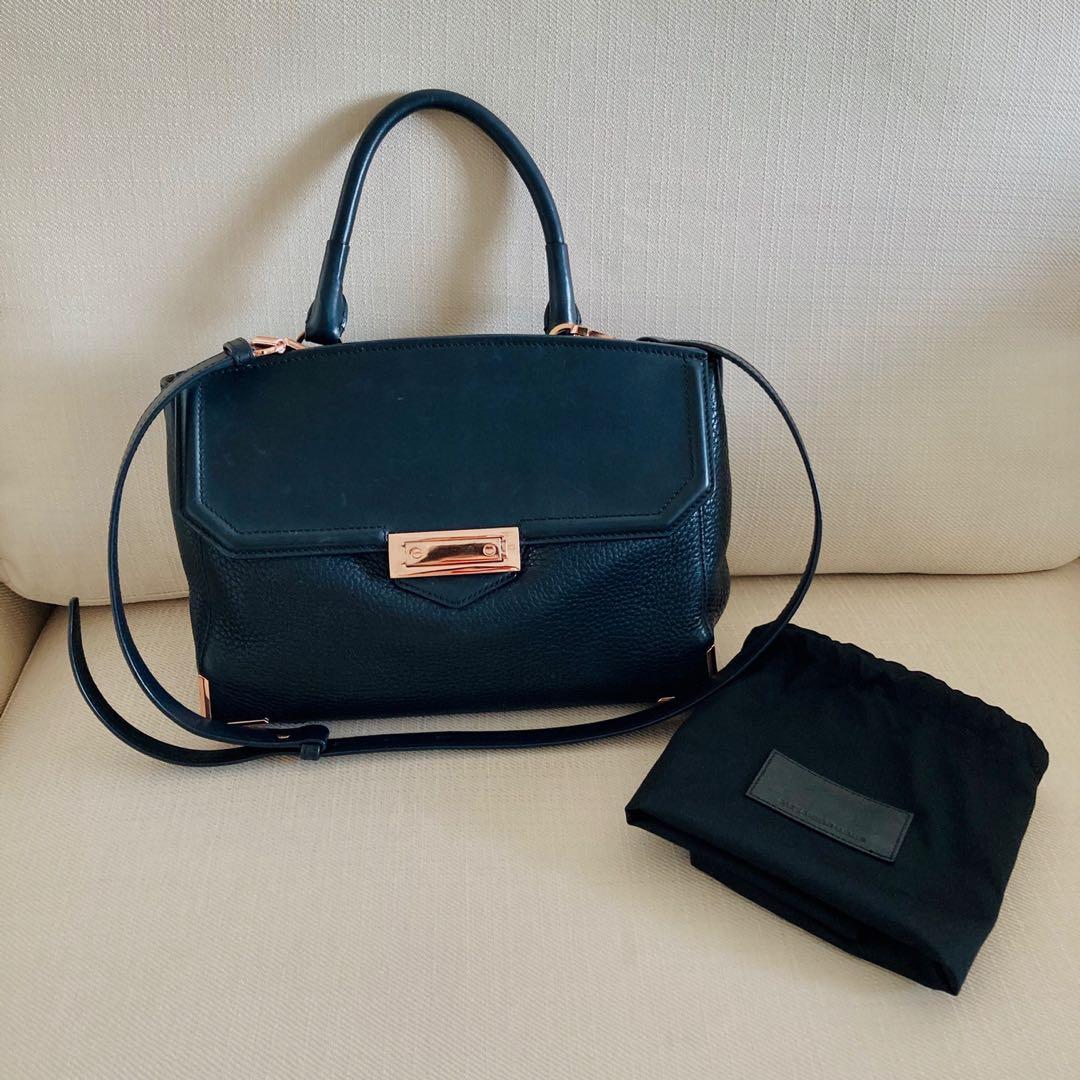 Alexander Wang Large Black Marion Handbag Shoulder Bag