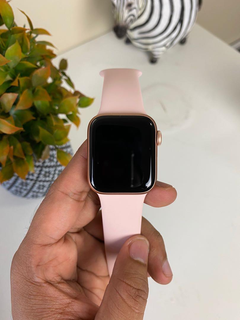 Apple watch sales s5 pink