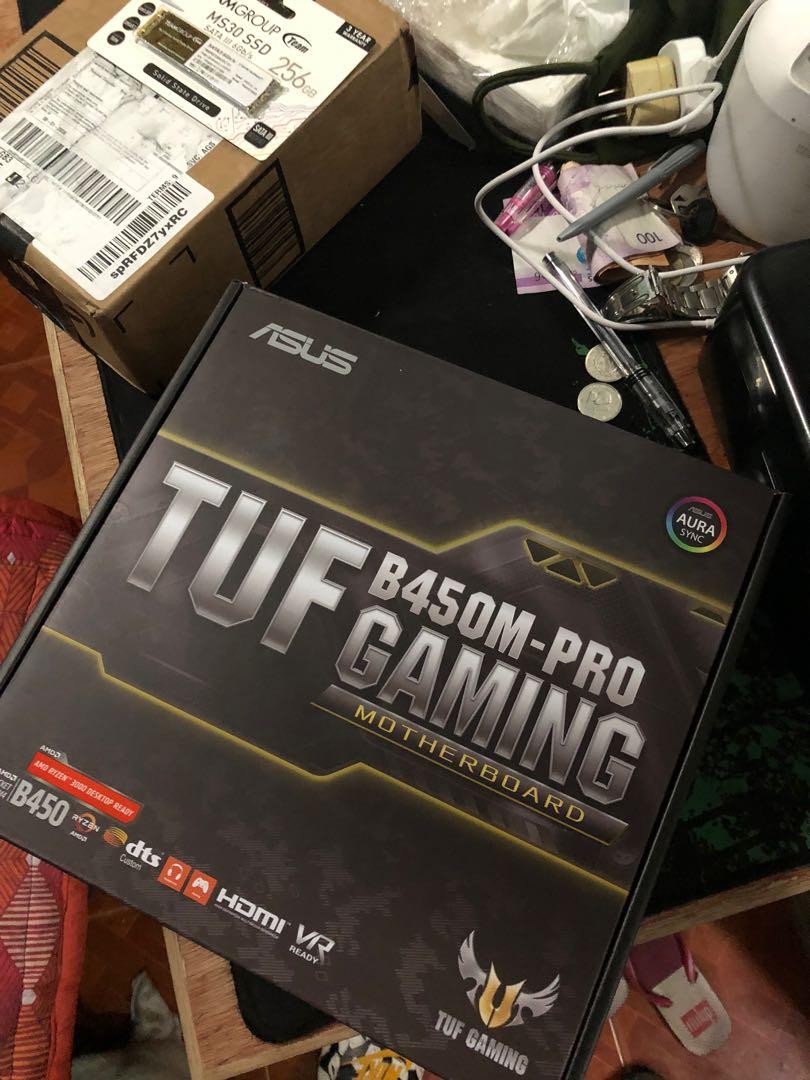 Asus Tuf B450m Pro Gaming Electronics Computer Parts Accessories On Carousell