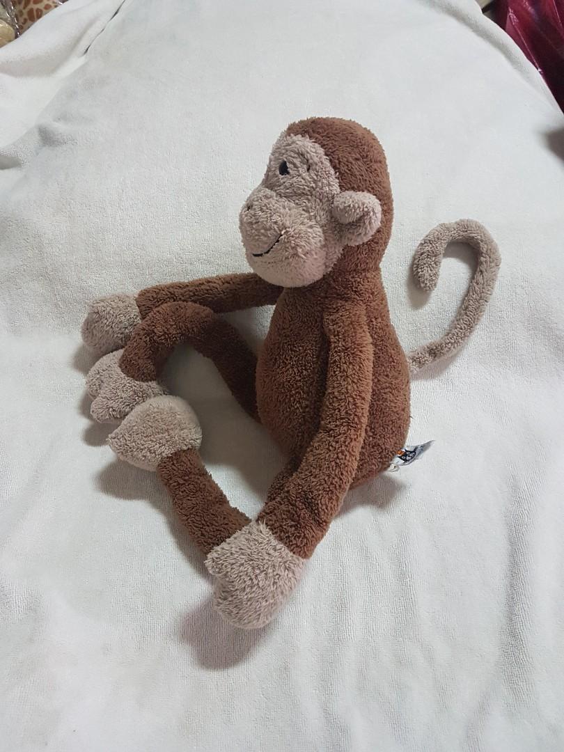 Jellycat slackajack top monkey medium
